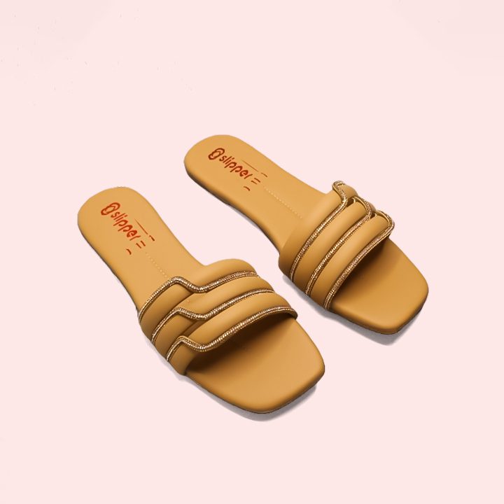 Golden Wave Mustard Slip-Ons
